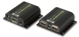 Techly 100709 HDMI plėstuvas, skirtas Cat6 / Cat6a / Cat7 RJ45 ekranui, iki 40 m, EDID, IR, POE / POC