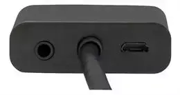 DELTACO Adapteris HDMI į VGA ir audio 3,5 , 19-pin-15-pin 1080p, 0.2m, juodas / HDMI-VGA7