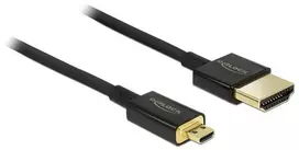 Kabelis Delock HDMI Micro - HDMI 2m juoda (84783)