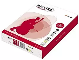 Igepa popieriaus kopijavimo aparatas biurui Maestro Standard Plus B klasė 94918A80 (A4; 80g/m2; 500 lapų; baltas, matinis popierius)