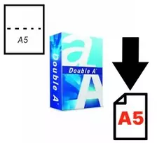 DOUBLE A popierius A5 80gsm 500 lapų