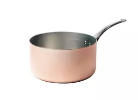 De Buyer Prima Matera puodas vario/plieno 14 cm indukcinis