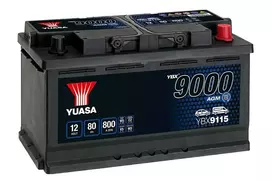 YUASA YBX9115 80Ah AGM akumuliatorius