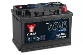 YUASA YBX9096 70Ah AGM akumuliatorius
