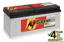 BANNER Power Bull Pro P1104 110Ah 900 (EN) akumuliatorius
