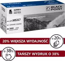 Black Point Juodas Point Toneris Juodas Point LBPLMS317 | juodas | 3 000 pp | Lexmark 51B2000