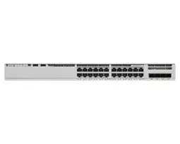 Šakotuvas CISCO Catalyst 9200L 24 prievadų PoE+ 4x1G uplink Switch Network Essentials