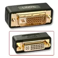 Adapteris - LINDY DVI-D M į DVI-I F adapteris auksu padengtas 42x27x16mm