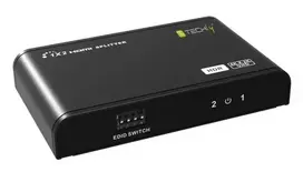 Techly 104837 HDMI 2.0 skirstytuvas 1x2 4K 60Hz HDR EDID