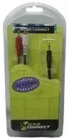 Kabelis MicroConnect Jack 3.5mm - RCA (Cinch) x2 5m juoda (AUDLC5G)