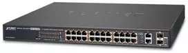 Šakotuvas Jungiklis Planet FGSW-2624HPS 24 prievadų 24x PoE + 2 x Gigabit TP / SFP derinys