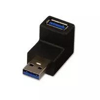 Adapteris .Lindy 71261 USB 3.0 A tipo 90° o