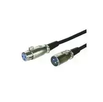 Kabelis MicroConnect XLR - XLR 1m juoda (XLRMF1)