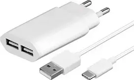Įkroviklis MicroConnect 2x USB-A 2.1 A (USB3.1CA1SETW)