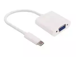 USB adapteris MicroConnect USB-C – VGA Baltas (USB3.1CVGAW)
