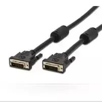 Kabelis MicroConnect DVI-D - DVI-D 1m juoda (MONCC1)
