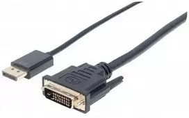 Manhattan DisplayPort – DVI-D kabelis 3m juodas (152136)