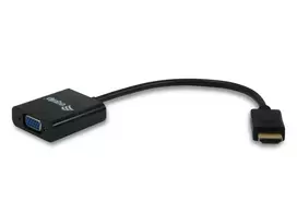 Equip 11903607 kabelių sąsaja / invertavimo adapteris HDMI VGA Juoda