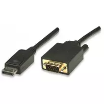Kabelis Techly DisplayPort – D-Sub (VGA) 1,8 m juodas (ICOC-DSP-V-018)