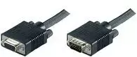 Kabelis MicroConnect D-Sub (VGA) - D-Sub (VGA) 1m juoda (MONGH1B)