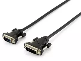 Kabelis Equip DVI-I - D-Sub (VGA) 1.8m juoda (0118943)