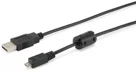 Equip Kabelis TecLine D-Sub (VGA) - D-Sub (VGA) 10m pilka (128551)