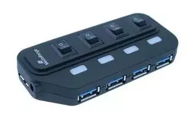 HUB USB MediaRange 4x USB-A 3.0 (MRCS505)