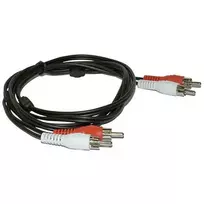 Kabelis MicroConnect RCA (Cinch) x2 - RCA (Cinch) x2 1,5m juoda (AUDCC2)