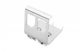 Digitus Adapteris DIN dviem Keystone moduliams (2xKeystone), montavimas 45° kampu, metalinis