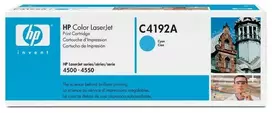 Hewlett Packard (HP) HP Cartridge C4192A Cyan EOL