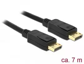 Kabelis Delock Rodyti Prievadas - DisplayPort 7m juodas (84860)