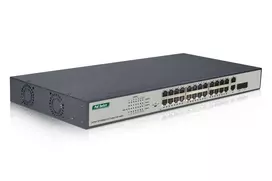 Šakotuvas Digitus Skaitmenas | Greitas Ethernet PoE jungiklis 24 prievadų PoE + 2 Combo, 370 W PoE | DN-95343 | Nevaldomas | Darbalaukis | Maitinimo tipas Vidinis