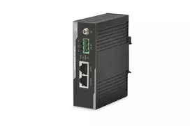 Šakotuvas DIGITUS pramoninis Gigabit Ethernet PoE+ purkštukas, 802.3 af/at, 60 W | Pirštas