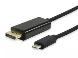USB kabelis Equip USB-C - DisplayPort 1,8 m Juodas (133467)