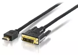 Kabelis Equip HDMI - DVI- D 10m juoda (119329)