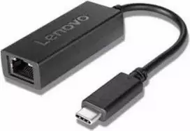 Adapteris USB Lenovo Adapteris USB-C - RJ-45 Juodas (4X90L66917)