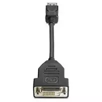 Hewlett Packard (HP) HP DisplayPort į DVI-D adapteris 1 x 20 kontaktų DisplayPort M 1 x 24 kontaktų DVI-D F Juoda