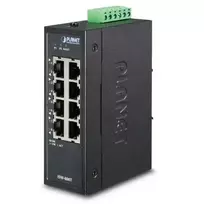 Šakotuvas PLANET ISW-800T tinklo komutatorius Ne-valdomas L2 Fast Ethernet (10/100) Mėlyna