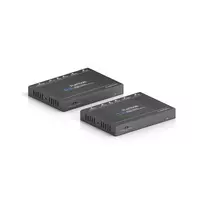 Carruzzo PureTools PT-HDBT-200 vaizdo ir garso signalų ilgintuvas AV siųstuvas ir imtuvas Juoda