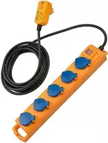 Brennenstuhl Super- Solid SL544 5 lizdai IP54 5m (1159900805)