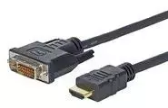 VIVOLINK PROHDMIDVI3 Pro HDMI to DVI 24+1 3 Meter High flexible jacket. Support ARC 3D HDCP CEC. 9999% pure copper conductor. - ( > Cables > Video cables > Pro HDMI)