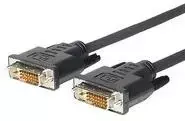 Kabelis VivoLink DVI-D - DVI-D 3m juoda (PRODVIS3)