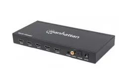 Manhattan 207881 HDMI jungiklis 4 prievadų, multiviewer, Full HD 1080p, nuotolinio valdymo pultas