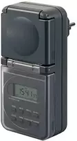 Brennenstuhl skaitmeninis savaitinis laikmatis IP44, LCD ekranas, antracitas