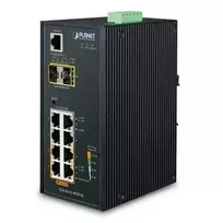 Šakotuvas PLANET IGS-4215-4P4T2S tinklo jungtys Valdomas L2/L4 gigabito Ethernet (10/100/1000) Palaiko PoE Mėlyna, balta