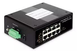 Šakotuvas Digitus INDUSTRIAL 7XGIGABIT POE SWITCH - 1XPD-PORT EXTENDED TEMP IN