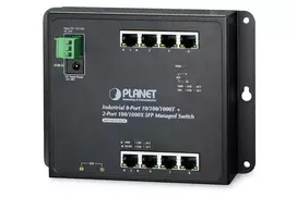Šakotuvas SWITCH PLANET WGS-4215-8P2S 8X 1GB BASE-T POE/2X 1GB BASE-X SFP ZARZĄDZALNY L2/L4 pramoninis