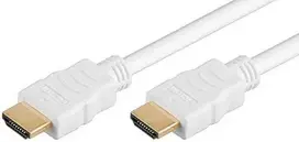 Kabelis MicroConnect HDMI – HDMI 0,5m balta (HDM19190.5V1.4W)