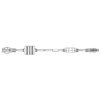 Karta jungiama į tinklą Zebra Cable, DC power cord