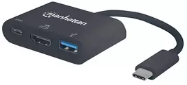Šakotuvas Stotis / replikatorius Manhattan USB-C (152037)